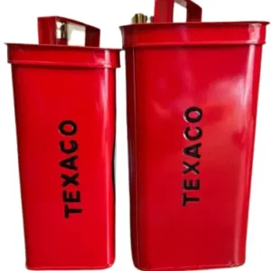Texaco Metal storage Boxes, Cans