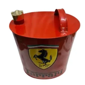 Decorative Ferrari Oval Metal storage Boxes,Cans