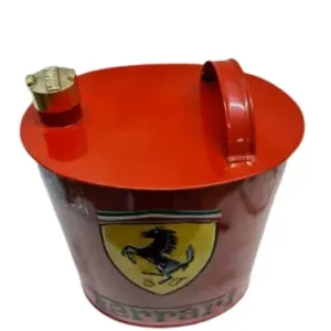 Decorative Ferrari Oval Metal storage Boxes,Cans
